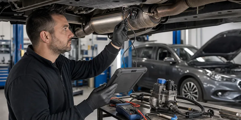 błąd P20EE AdBlue diagnostyka NOx i SCR w warsztacie