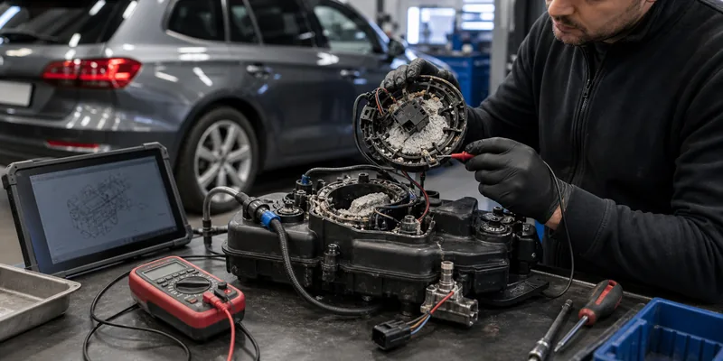P1434 P1435 pompa dodatku paliwa diagnostyka układu FAP